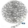 msymsyu Catena in metallo da 6 m, in acciaio inox, al metro, 1,5 mm, catena a maglie in acciaio inox, per biancheria, catena per cani, altalene, poltrona sospesa, catena girevole