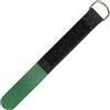 Lumonic 10x hook+loop 400x30mm incrociato nero verde - Fascette in hook+loop riutilizzabili - Per il fissaggio o la gestione dei cavi