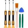Fixinus Set di cacciaviti Torx T6 T8 T10, 7 pezzi, cacciaviti magnetici di precisione, compatibili con controller PS5, PS4, PS3, Xbox One, Xbox 360, MacBook