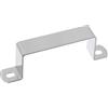 QUARKZMAN Forma U Connettore Staffa, 95mm x 45mm 304 Inossidabile Acciaio Inossidabile Acciaio Barra Sicurezza Supporto Staffe Supporto Montante Canale, 1pz