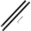 ZALAOR Connettore per binario di guida per sega a binario per tagli lunghi - Kit di 2 barre di giunzione in acciaio con viti chiave a brugola - compatibile con Festool Bosch DeWALT SP6000 P-45777 - Accessori