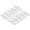 QUARKZMAN 11x28mm RC Aeroplano Appuntato Cerniere x 5pz Flessibile Porta Cerniera per Fai-da-Te Progetti, [Bianco, Nylon]