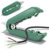 Hutglcfpy Spellacavi Elettrici 7-in-1 Multifunzione, Spelafili Elettricista in Acciaio Ad Alto Tenore di Carbonio, Pinze per Fili 8-16 AWG (1.5-10 mm²), Spellafili Elettrici per Manutenzione di Cavi Domestici