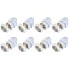 QUARKZMAN Rotelle per porte doccia 23mm, Guide scorrevoli per porte doccia ruote di ricambio puleggia a barra di rame per porte a vetro bagno 4-6mm, Bianco 8 Pezzi