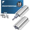 shinfly 10 apriscatole push to open, apriporta a pressione con 40 viti, apriscatole magnetiche, apriporta cassetti, apribottiglie a pressione