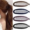 PANYI 4 Clip Capelli Donna Banana Clip Forcina per Capelli Con Clip a Banana Retrò Clip per Capelli Banana Clip Capelli Forcine Grandi Forcine per Capelli da Donna 4 Colori Adatte a Donne e Ragazze