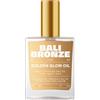 BALI BRONZE Golden Glow Oil - Olio per corpo e capelli con particelle d'oro - Olio secco nutriente con cocco, girasole e olio di ricino - Glow per pelle e capelli - 50 ml