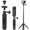 NEOSOU Treppiede per selfie da 40 cm con supporto magnetico per DJI Action 5 Pro 4 3 Osmo 360, mini asta di estensione per GoPro Ace Pro 2 X5 X4 X3 GO 3S Ultra Nano Action 6 Pocket 3