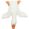 Tiiyee Peluche d'Oca, Animale di Pezza d'Oca Carino Morbido Cuscini Animali Confortevole in Cotone PP Multiuso Leggero Cuscino Farcito Simpatici Grande Oca Decorazione Ornamento Regali (90CM)
