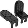 Fukaisu 2pz Pedali Posteriori per Bici, Piastra in Acciaio Antiscivolo Pieghevoli Pedane Passeggero Accessori Ciclismo per Bici Elettriche Mountain Bike da Strada BMX