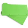 Oxford Elba 400014012 Strisce Duo, Neutro, 240 x 105 mm, 160 g/m²/Scatola 60 Divisori, Verde