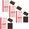 Dolfin® | Cioccolato Fondente 60% & Frutti Rossi | Tavoletta Cacao 60% Frutti Rossi e Semi di Lino - 4 x 70 Gr