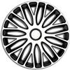 AUTO-STYLE AutoStyle Set di 4 Copricerchi Mugello 15 pollici Bianco/Nero