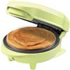 Bestron Mini waffle per waffle dal design unico a forma di uovo di Pasqua, ideale per waffle Pasqua, compleanni dei bambini o come regalo, dimensioni della cialda: 10 cm, colore: verde