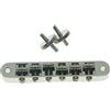 KAISH Tune-O-Matic - Ponte da sella per chitarra cromata per Gibson Les Paul, SG, ES Dot, Gretsch Bigsby Chitarra con pali filettati M4