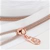Sawoake # 5 cerniere a spirale in nylon metallico in ottone anticato, 10 m con 10 pezzi tira da The Yard Bulk Coil Zipper Roll per fai da te cucito borse artigianali