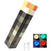 AVCXEC Lampada da parete a torcia, 4 colori, 28 cm, 3D, lampada da parete, ricaricabile, USB, lampada da notte per bambini, lampada da comodino, giocattolo per bambini