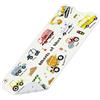 omedecal Tappeto Tappetino Doccia Antiscivolo Vasca Antiscivolo da Doccia Bagno per Bambino Bambini 100x40cm, con 200 Ventose, Senza BPA e Lavabile in Lavatrice - Escavatore