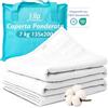 Ella Coperta ponderata per adulti 135x200 7kg - Coperta pesante rilassante per il sonno e antistress - 7 strati, perle di vetro ipoallergeniche, strato esterno in morbido cotone - Weighted Blanket