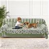 BellaHills Ciniglia Protezione Divano Graffi Gatto, Divano Copertura, Copridivano Mobili Protector, Copridivani Resistente Alle Macchie E Ai Graffi per Cani (F-Verde, 180 x 230cm)