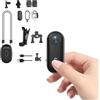 Zeerkeer Micro Action Cam 1080p con Grandangolo da 120°, Telecamera per Ciclismo Moto Videocamera POV Camera per Animali Nascoste da Esterno Body Cam e Accessori Clip Magnetica Posteriore