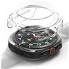 Ringke Slim & Glass Compatibile con Cover Samsung Galaxy Watch Ultra 47mm, (Combo) Custodia Protezione Calza Anti Graffio PC Rigida con Protezione Dello Schermo in Vetro Temperato - Clear