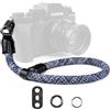 VOVMOEYA Cinghia da Polso per Fotocamera, Cordino per Fotocamera Compatibile con Fujifilm XS20 XT5 XH2S Nikon Zf ZFC Z8 Z30 Canon EOS R6 R7 R8 R10 R50 Sony A6700 A7C II A7IV A7R IV DSLR SLR