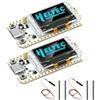RUIZHI ESP32 V3 LoRa Board per Meshtastic, LoRa ESP32 V3 Scheda di Sviluppo con 868MHz Antenne e 0,96″ OLED Display Integrata WiFi Bluetooth 1262 Chip Compatibilità con Meshtastic IoT Arduino(2 Pcs)