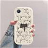 hdqICase Gatto Custodia Onda Silicone Morbido Compatibile con Realme C30/Realme C30s/ Nrazo 50i Prime Bianco Cover