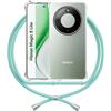 ANFAIRLACE Cover Cordino Compatibile con Honor Magic 8 Lite, Verde