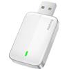 MoKo Adattatore CarPlay Wireless per iPhone (2025 aggiornato), Mini Adattatore Car Play Wireless per iOS 10 e auto con Apple CarPlay, Convertire Car Play cablata in Wireless, Plug and Play, Bianco
