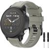 MYSNBKN per Garmin Forerunner 955/Forerunner 945/Forerunner 935 Cinturino, 22mm Cinturino di Ricambio in Silicone per Garmin Fenix 5/Fenix 5 Plus/Quatix 5