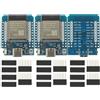 EPLZON 3 Pezzi ESP32 Mini Modulo Bluthooth ESP32 NodeMCU WiFi Scheda di sviluppo modulo Bluthooth Chip CH9102F compatibile con Arduino con Pin, Interfaccia di tipo C
