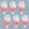 Larber 6 Pezzi Mini di Fiori Secchi Bouquet Mini Fiori Secchi Bouquet Naturali Mazzi di Fiore Secco Piccolo Decorativi per San Valentino Vaso Matrimonio Giardino Decorazione (Ortensie)
