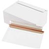 HEIHAK Confezione da 100 buste da lettera, formato A5 C5, colore bianco, 250 x 160 mm, con peel and seal strip per pubblicazioni e spedizioni