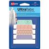 Avery Zweckform Avery Italia 30123 Indici Segna Pagina Adesivi 63,5x25,4mm, 24 Indici, 4 Fantasie