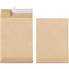 Herlitz 11289964 busta B5, con adesivo senza con 3 cm di ampliamento, 250 pezzi senza finestra C4 4 cm Falte, 100 Stück