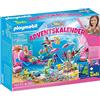 PLAYMOBIL Calendario dell'Avvento 70777 Sirene da Bagno, dai 4 Anni
