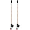 INJORA 2 Luci LED Whip Montaggio Laterale per TRX4M, SCX24 e Altri RC Crawler 1/18 1/24