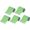 QUARKZMAN 2400 PZ Specchi in Vetro Piastrelle a Mosaico Specchio Autoadesive Verde 5 x 5mm per Palla da Discoteca, Artigianato Fai da Te, Decorazione KTV 5 Fogli