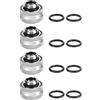 Zunate Compressione per Il Raffreddamento 'Acqua del Computer, Raccordo per Tubo Rigido Acrilico con Diametro Esterno di 14 mm(B)