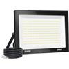 Jefedana Faretto led 300W 6000K Bianco Freddo Fari LED Esterno 30000LM Faretto led da Esterno IP66 Impermeabile Super Luminosa Faro led Luce di Sicurezza Lampada per Giardino, Cortile, Garage, Corridoio