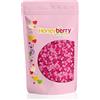 Honeyberry Zuccherini Decorativi per Dolci Naturali e Commestibili 200g - Codette di Zucchero Colorate Perfette per Decorare Torte, Biscotti e Dessert - Prodotto nell'UE - (Cuori di San Valentino)