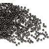 Modurio Set di 1000 extension con microanelli, per extension di capelli veri, 2,5 mm, con silicone, per extension (nero)