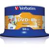 Verbatim Confezione DVD-R Verbatim 4.7GB 16X print 50Pcs [43533/50]