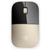 Hp Mouse senza fili Hp Z3700 Oro [X7Q43AA]