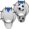 LEKEFETO 2 pezzi porta da calcio: rete di destinazione per allenamento, facile da montare, obiettivo da calcio, accessori per porta da calcio, cancello da calcio per migliorare la precisione di tiro