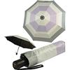 Knirps A.200 Medium Duomatic, ombrello tascabile compatto e resistente alle tempeste, testato in galleria del vento, Porpora papavero, 98 cm, Moderno