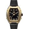 ICE-WATCH - ICE boliday Black gold - Orologio nero da Donna con Cinturino in silicone - 023319 (Medium)