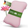 SilverRack Cuscino per Vasca da Bagno di Alta Qualità, Colore Rosa, con Ventose, per Cervicale e Idromassaggio, Accessorio per Vasca da Bagno